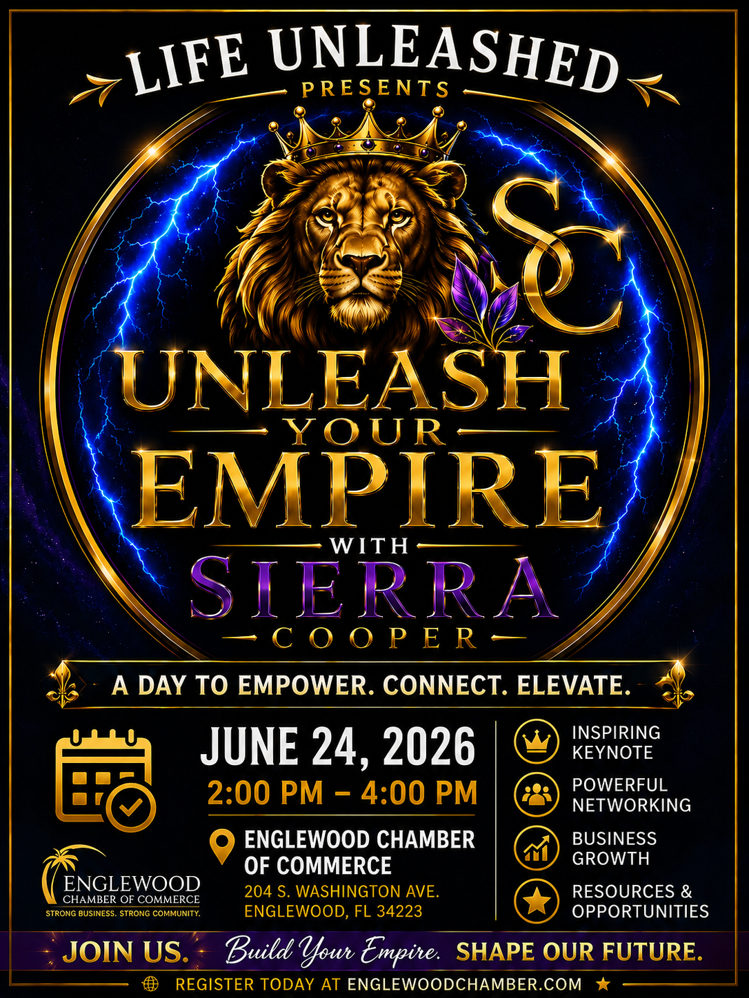Unleash Your Empire with Sierra Cooper — June 24, 2026